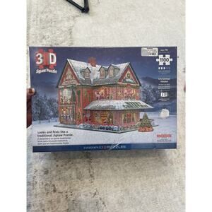 Eurographics 1100 Piece Christmas House‎ 3D Puzzle BNIB Sealed